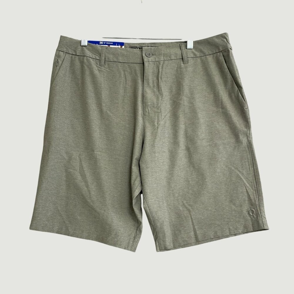 Hang Ten Men's 36 Hybrid Walkshort Sage Gray Shorts N0727